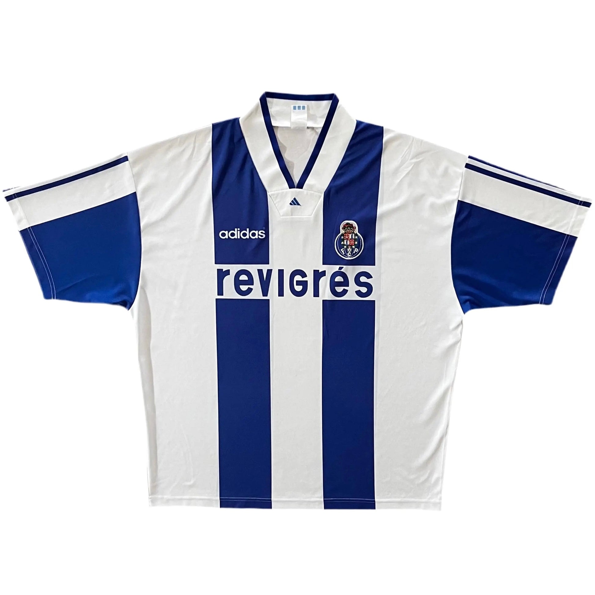 1994-95 Porto Home Jersey - (XXL) | Adidas| Added Time Kits Vintage Soccer Jersey Shop