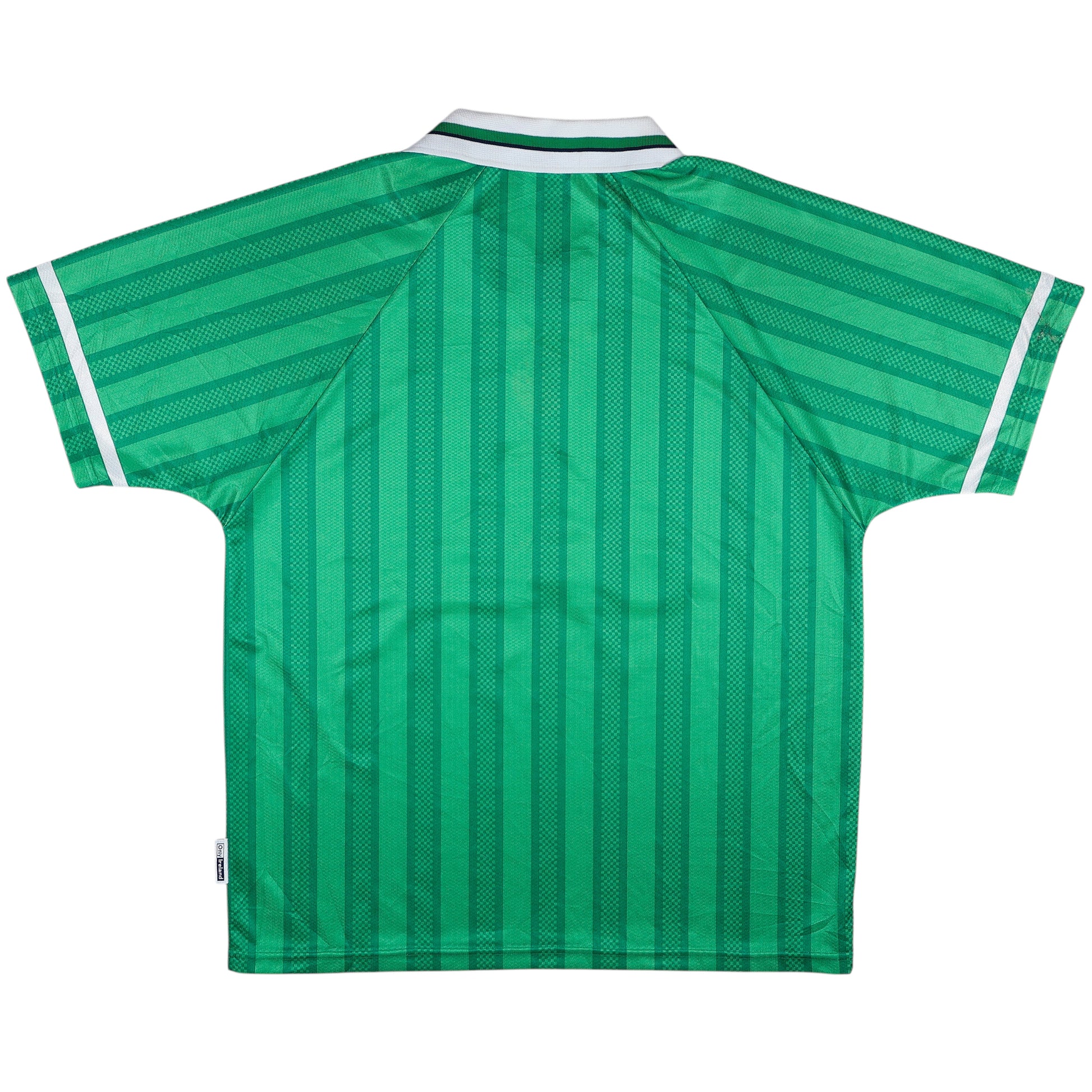 1998-99 Ireland Home Shirt - (XL) | Umbro| Added Time Kits Vintage Soccer Jersey Shop