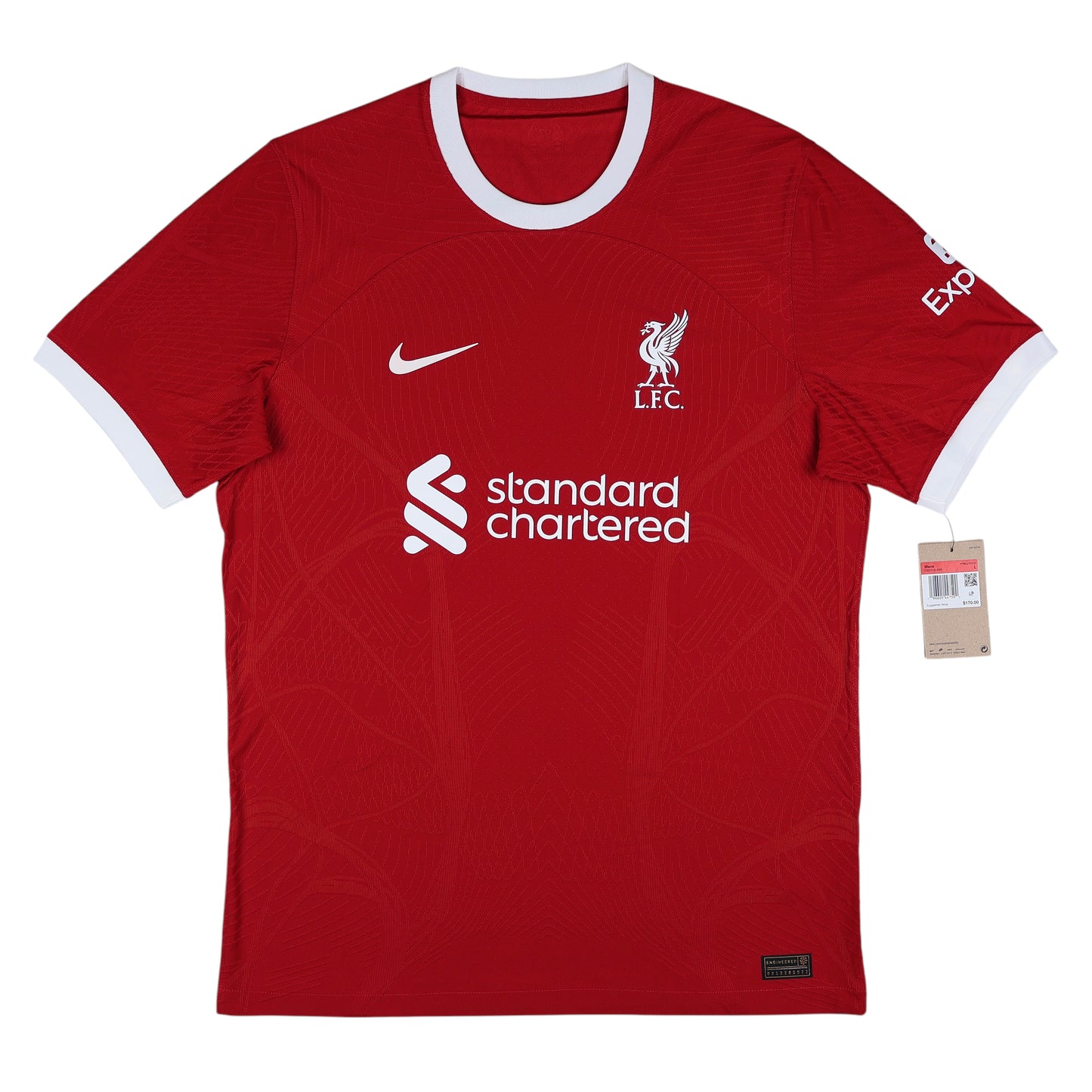 2022-23 Liverpool Salah Home Player Version Jersey - (L) | Football Shirt Union | Vintage Soccer Jersey Shop