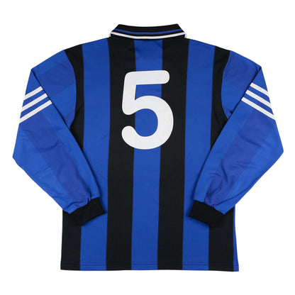 1995-96 Club Brugge L/S Home Jersey #5 - (S)