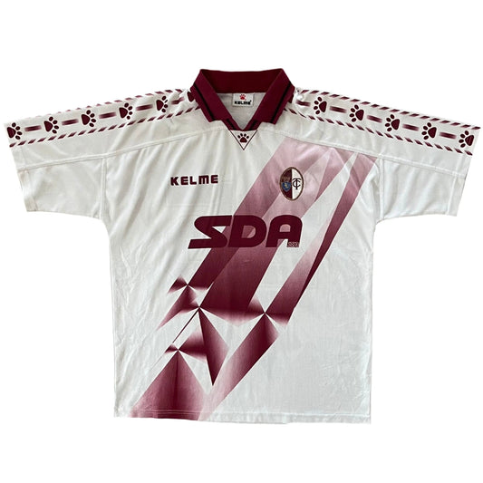 1996-97 Torino Away Jersey #25 - (XL) | Kelme| Added Time Kits Vintage Soccer Jersey Shop