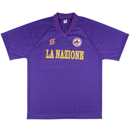 1989-90 Fiorentina Home Jersey *ABM Reissue* - (L)