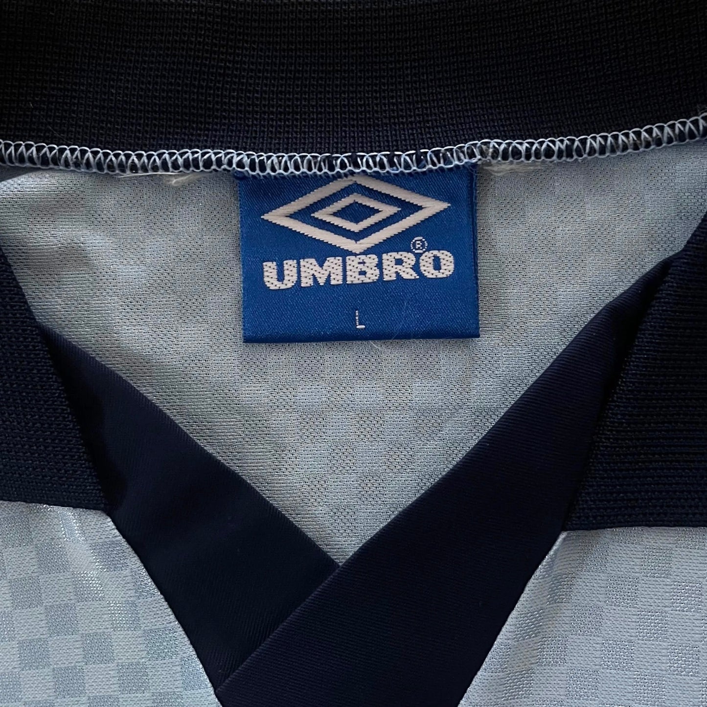 1995-96 Lazio Signori Home Jersey - (L) | Umbro| Added Time Kits Vintage Soccer Jersey Shop