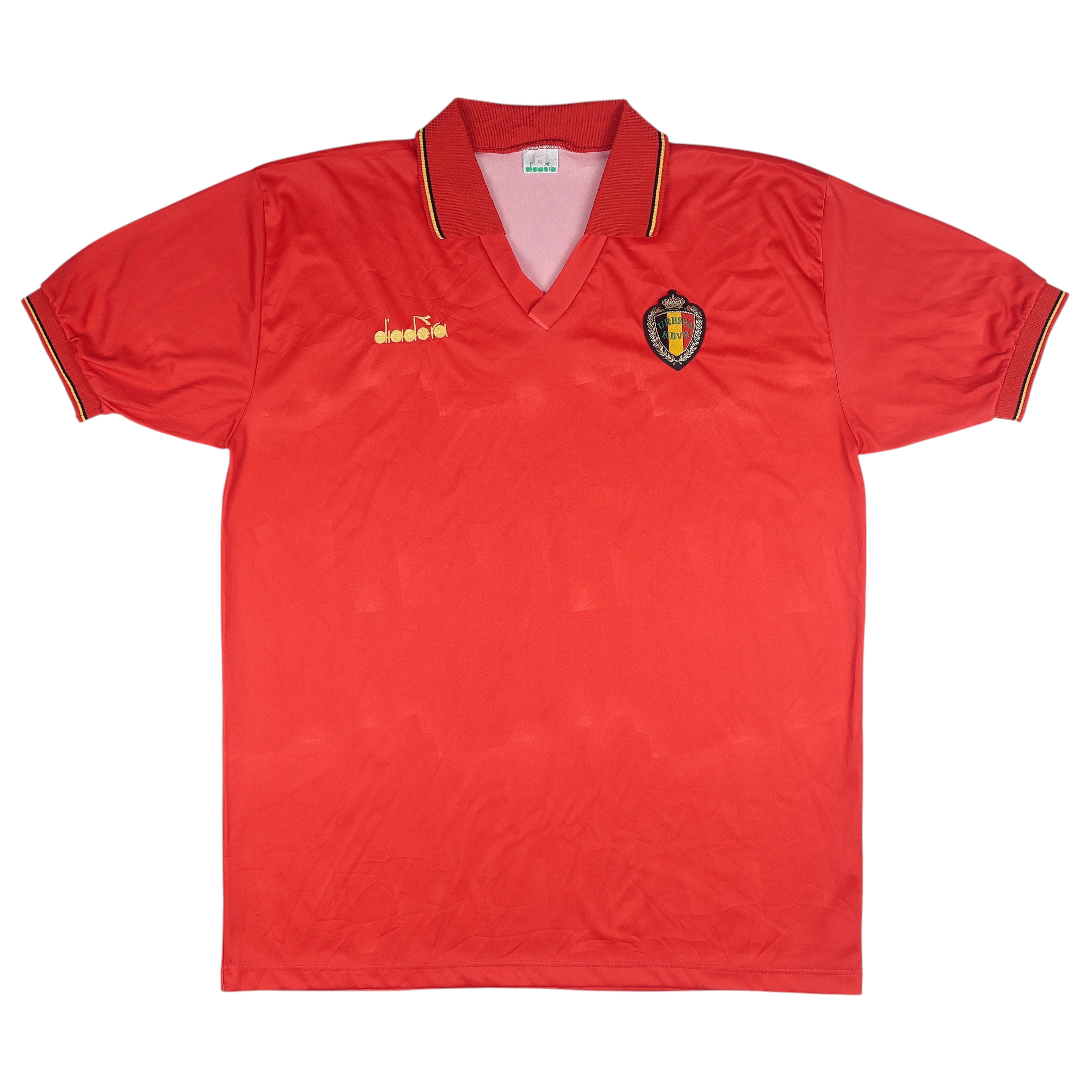 1992-94 Belgium Home Jersey - (XL)