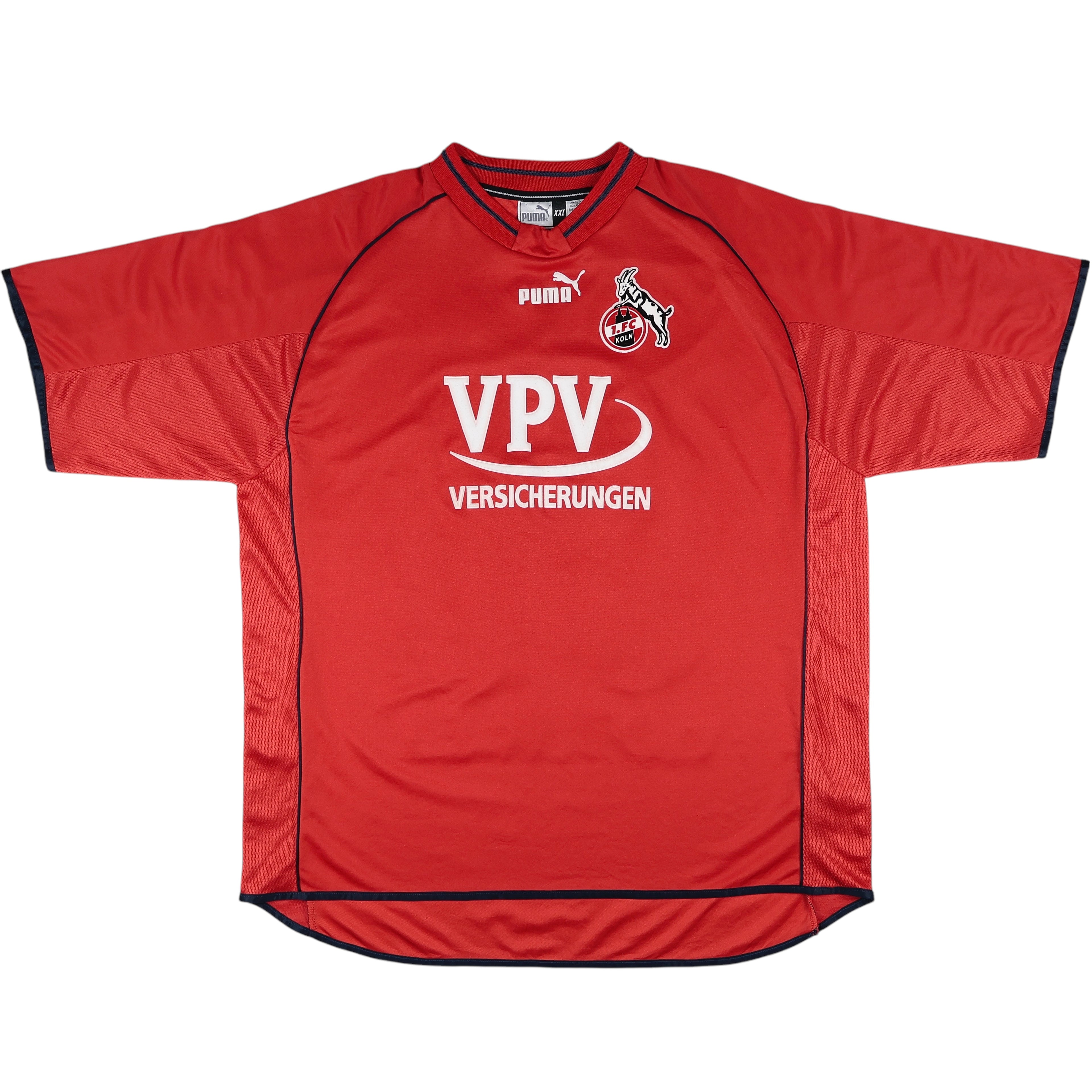 2001-02 FC Koln Lottner Home Jersey - (XXL)