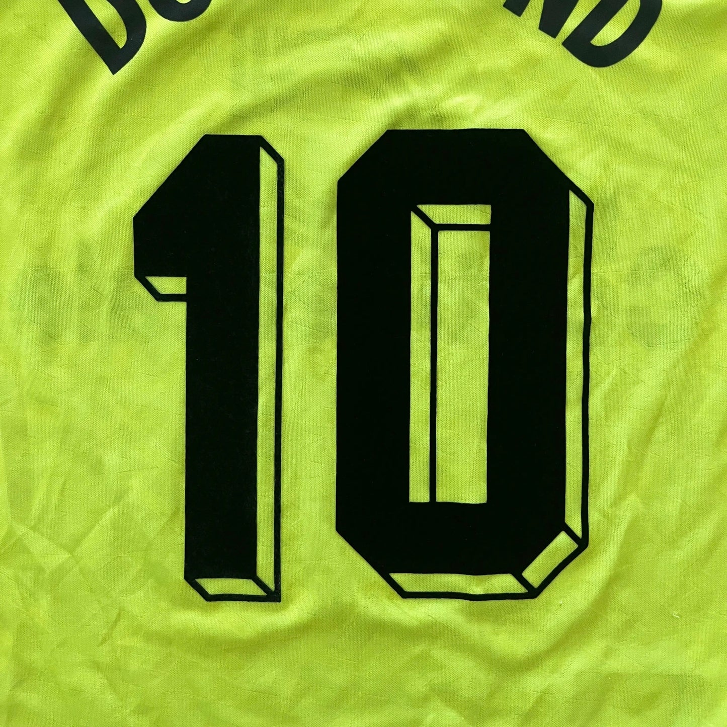 1995-96 Borussia Dortmund Home Jersey #10 - (S) | Nike| Added Time Kits Vintage Soccer Jersey Shop