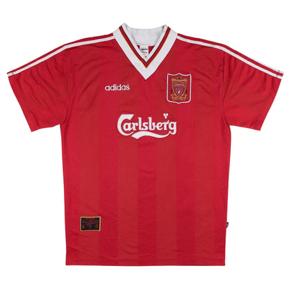 1995-96 Liverpool Home Jersey - (XL)