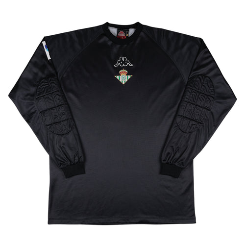 1999-00 Real Betis Prats *Match Worn/Issued* Goalkeeper Jersey - (XL)