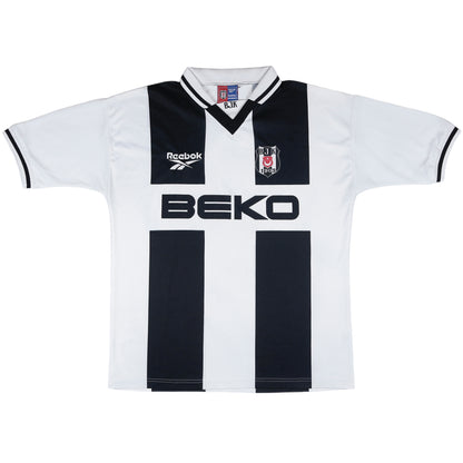 1998-99 Besiktas Home Jersey - (M) | Adidas| Added Time Kits Vintage Soccer Jersey Shop