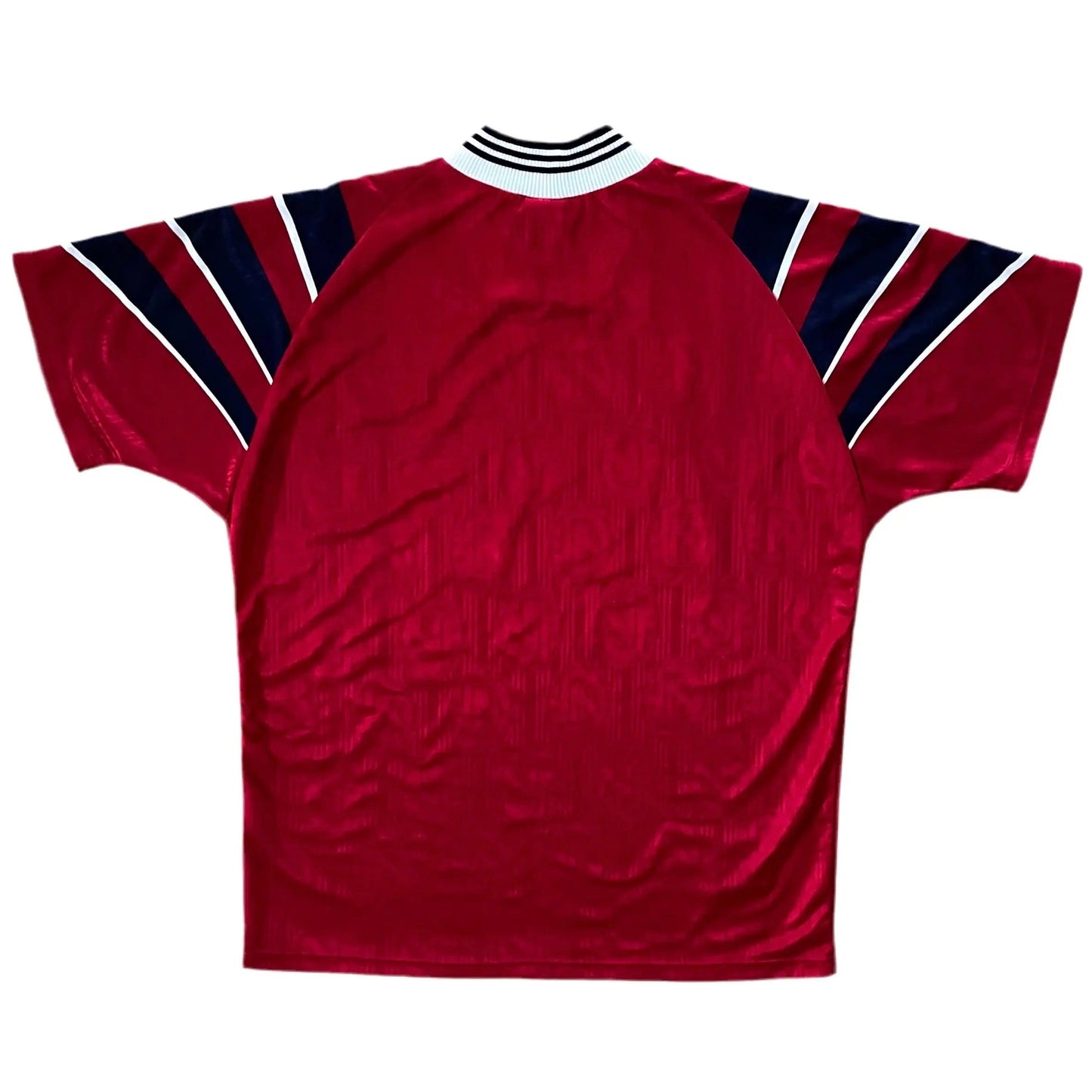 1996-97 Norway Home Jersey - (L) | Adidas| Added Time Kits Vintage Soccer Jersey Shop