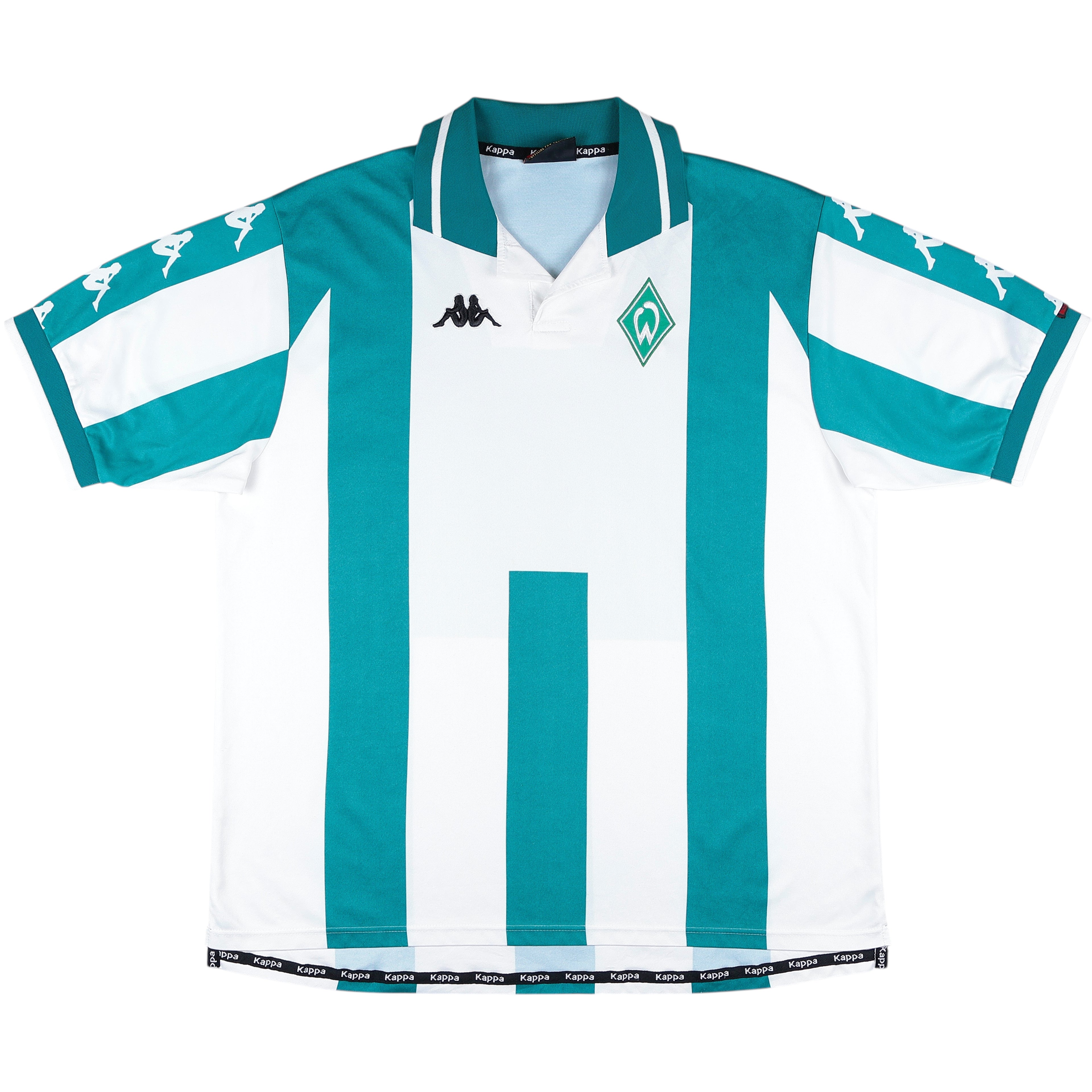 2000-01 Werder Bremen Home Jersey - (XL) *Rare*