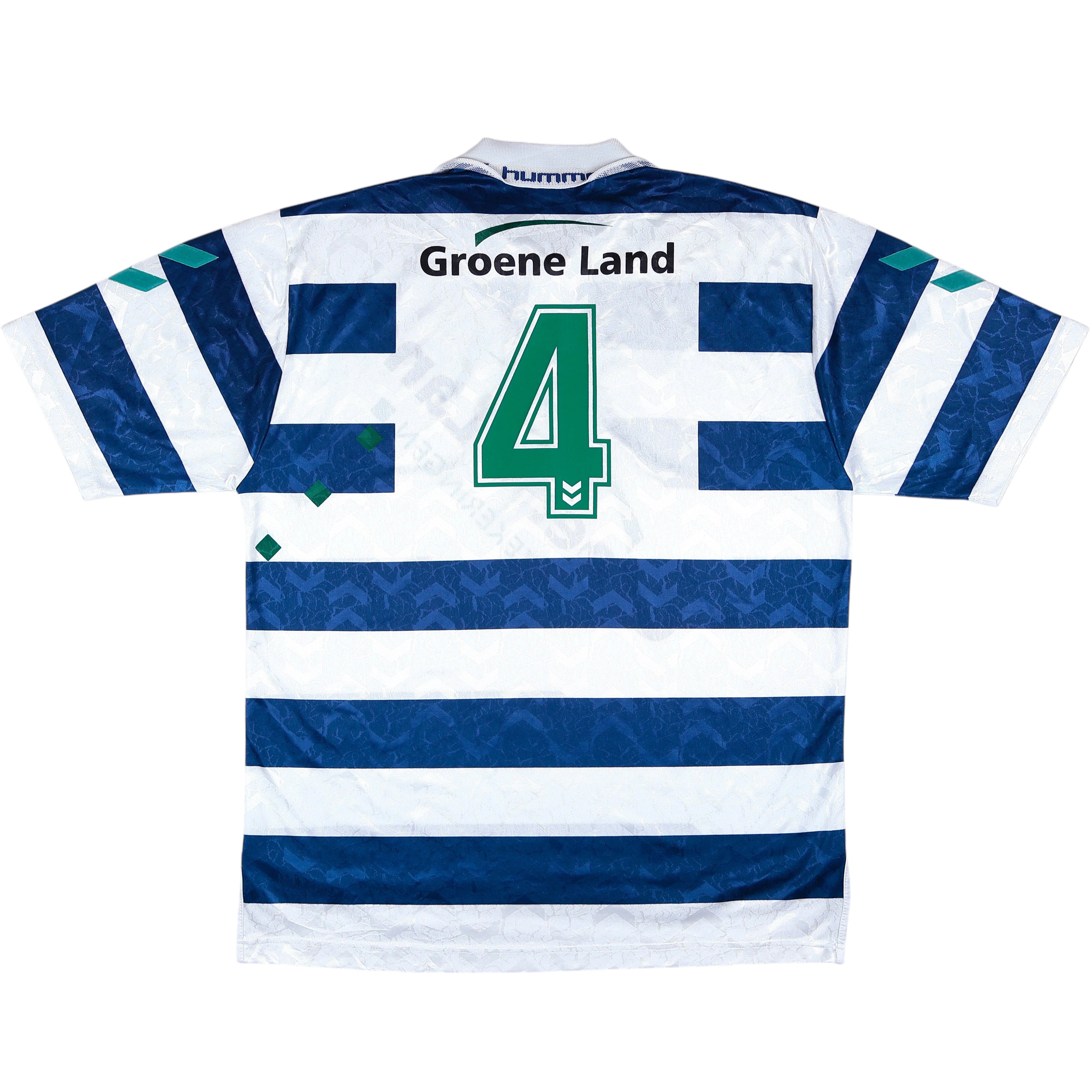 1998-99 Zwolle Home Jersey - (XXL) | Hummel| Added Time Kits Vintage Soccer Jersey Shop