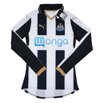 2016-17 Newcastle Player Issue ACTV Fit L/S Home Jersey NWT - (L) | Football Shirt Union | Vintage Soccer Jersey Shop