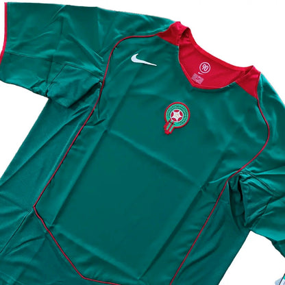 2004-05 Morocco Home Jersey NWT - (XL) | Nike| Added Time Kits Vintage Soccer Jersey Shop