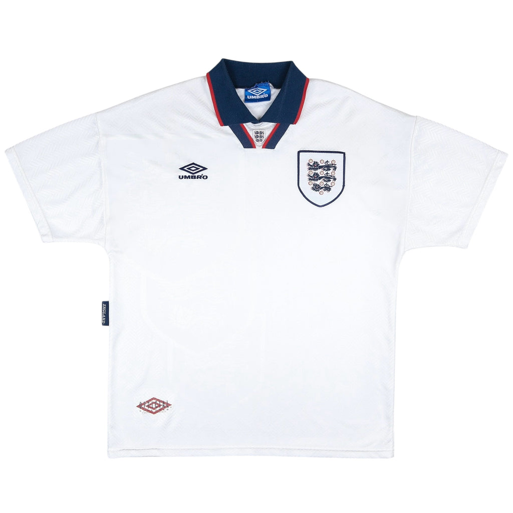 1993-95 England Home Jersey - (L)