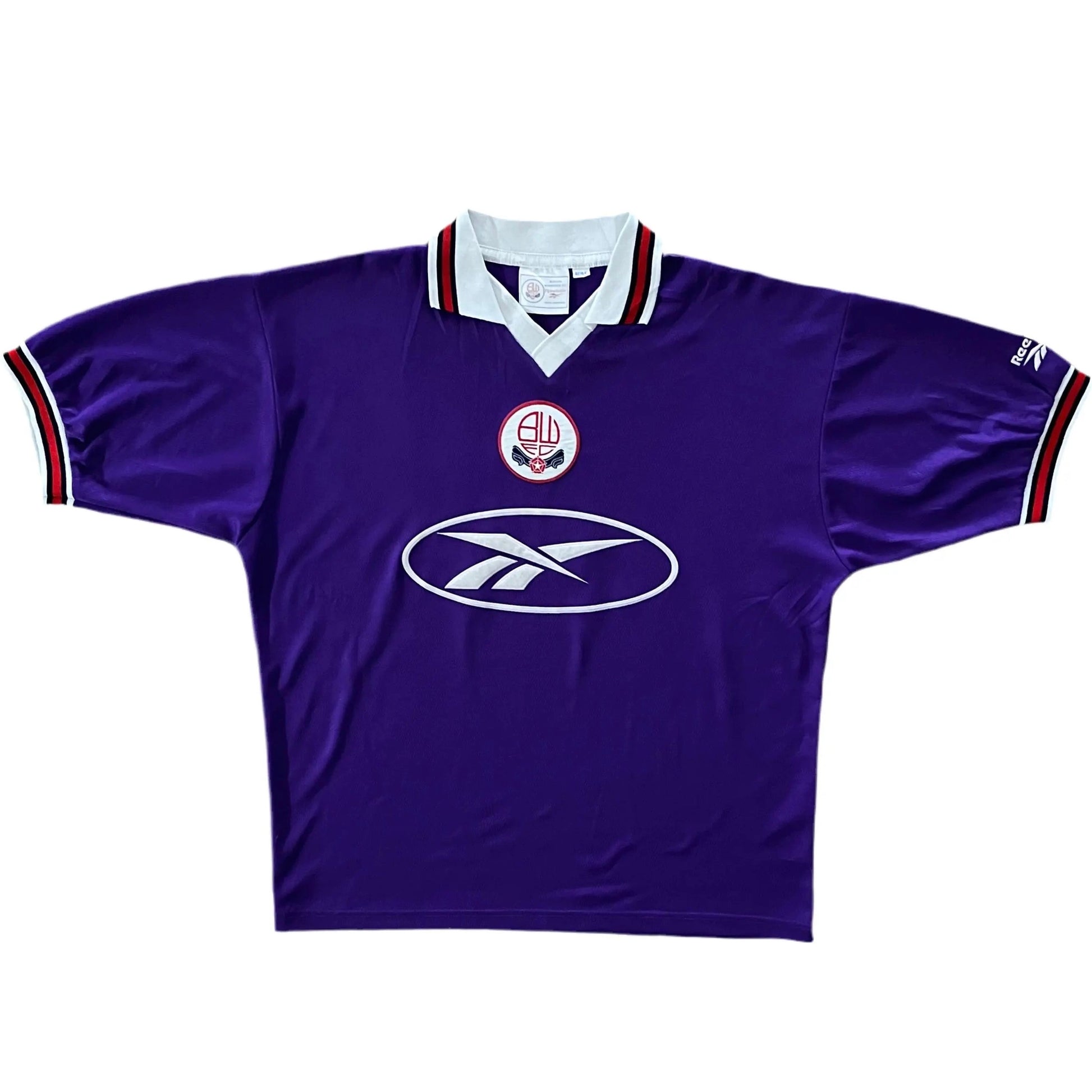 1997-98 Bolton Wanderers Away Jersey - (L) | Reebok| Added Time Kits Vintage Soccer Jersey Shop