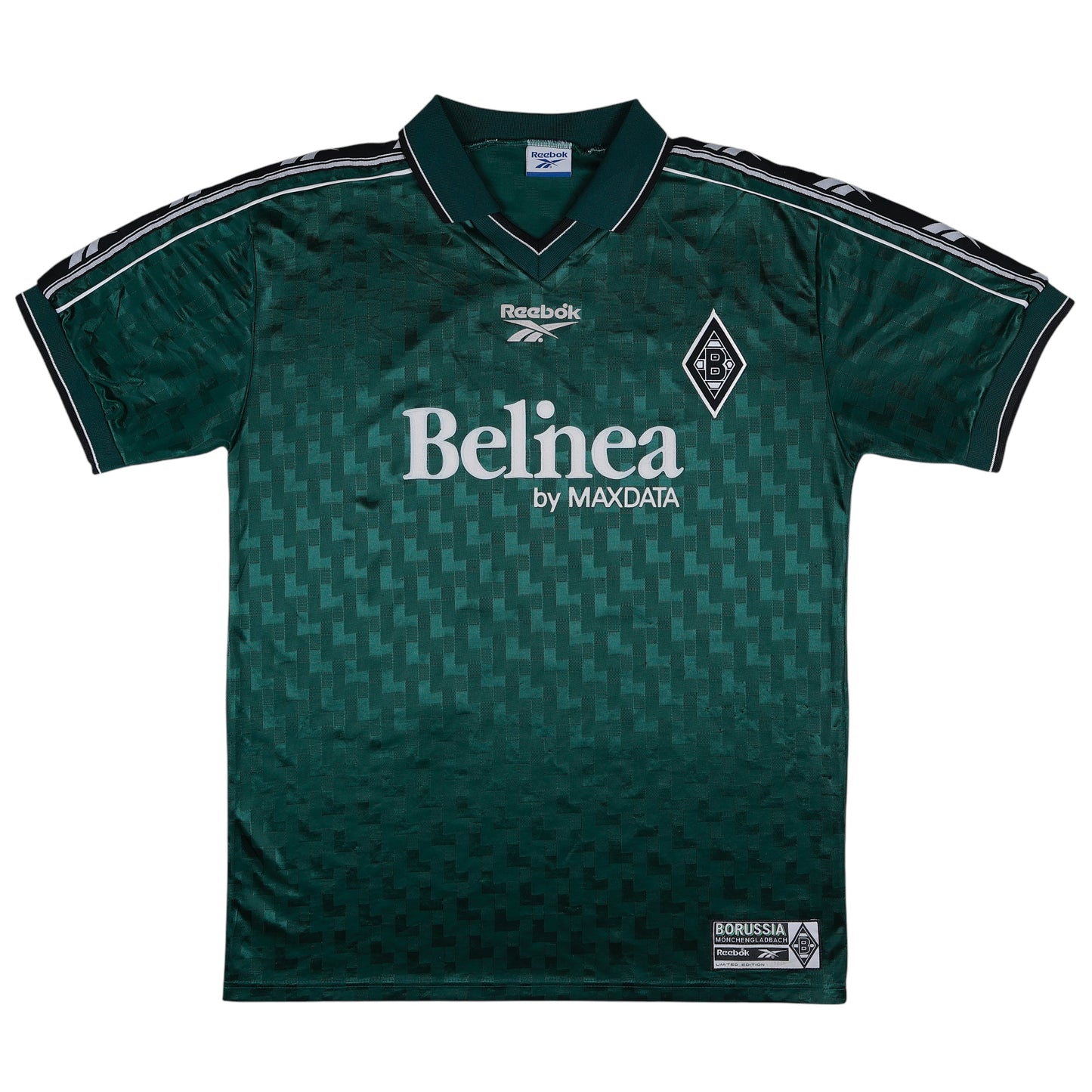 1998-99 Borussia Monchengladbach Polster Away Jersey - (L) | Reebok| Added Time Kits Vintage Soccer Jersey Shop