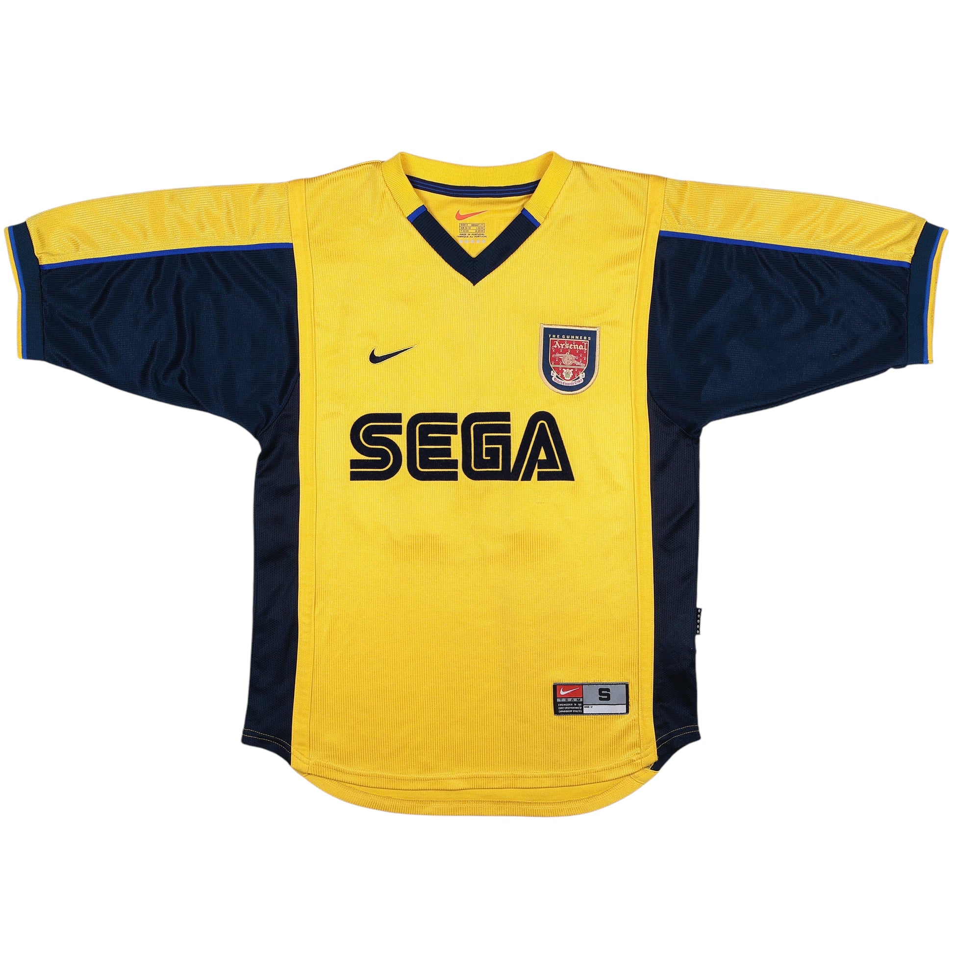 1999-01 Arsenal Henry Away Jersey - (S) | Nike| Added Time Kits Vintage Soccer Jersey Shop