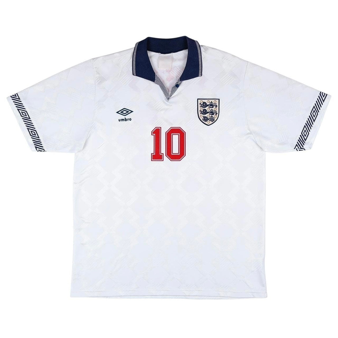 Maillot domicile de l'équipe d'Angleterre Lineker 1992-94 - (L)