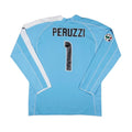 2005-06 Lazio Peruzzi Edición del partido/Camiseta local usada - (XXL)