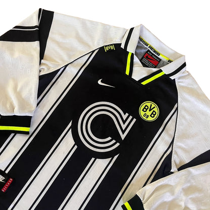 1996-97 Borussia Dortmund CL L/S Away Kit - (YL) Added Time Kits.